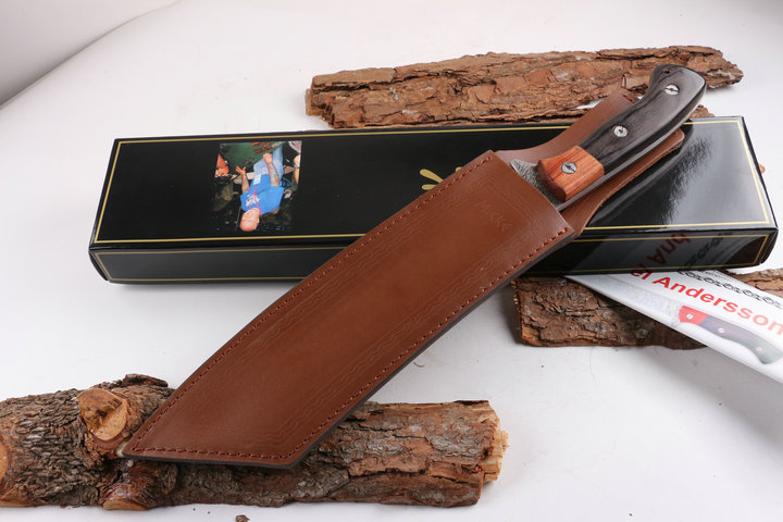 MKK Vortex feathers flat head camping knife machete UD404921